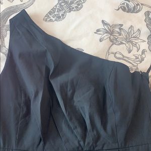 Reduced! Jcrew One Shoulder Dress in Black